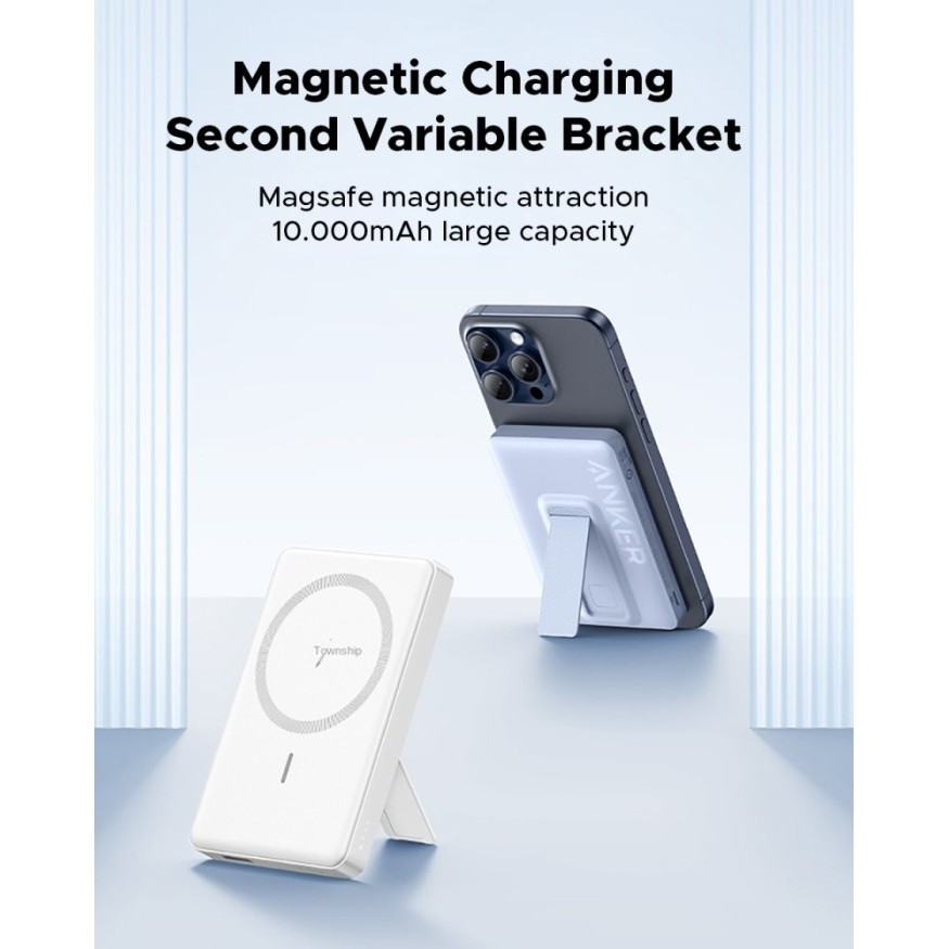Anker Maggo Magnetic Powerbank 10K Kickstand 10000Mah 20W - A1652