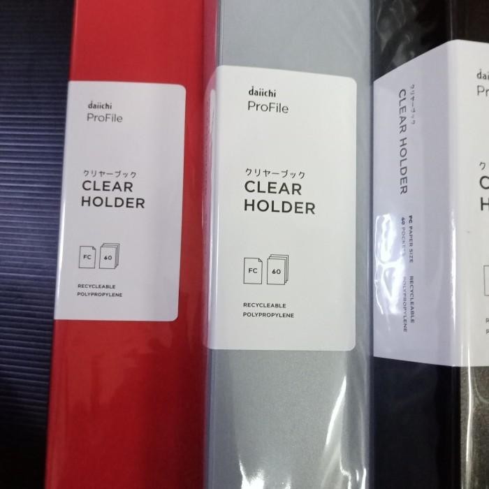 

Daiichi Clear Holder Display Album Folio 60 Pocket
