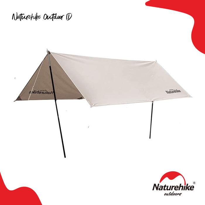 Tenda Canopy Naturehike Nh20Tm003 Supple Tent Tarp Cotton