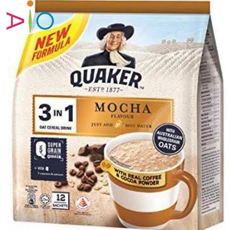 

Quaker 3 in 1 Mocha Oat Cereal Drink Malaysia