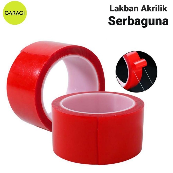 

HOT SALE LAKBAN SELOTIP PEREKAT AKRILIK TRANSPARAN DOUBLE SIDED ACRYLIC TAPE