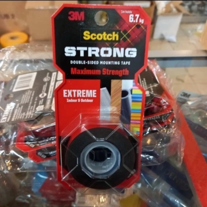 

BRG BARU Original 3M scotch strong- double tape 3m- lem 3m super kuat 414-s19