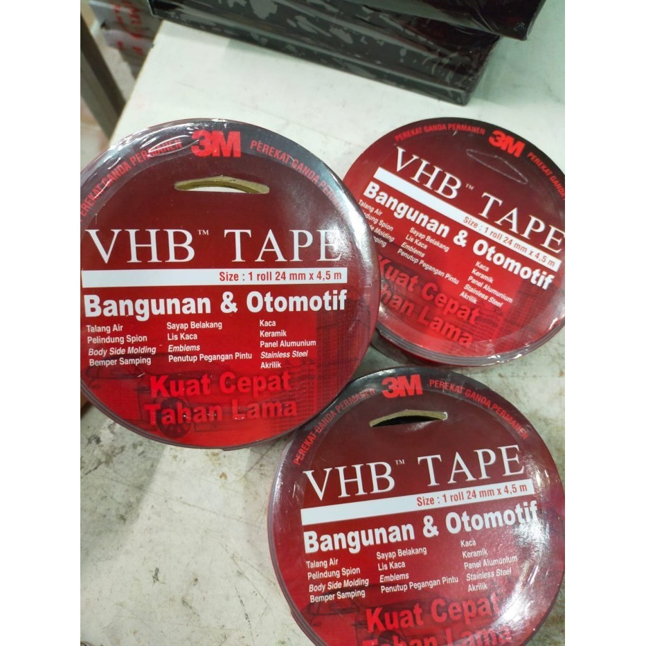 

TERMURAH Double Tape 3M 1 inch VHB Doble Tape 3M