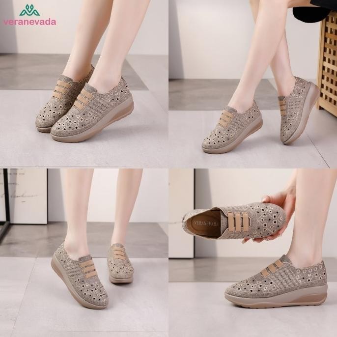 Vera Nevada Sepatu Wedges Wanita Shoes Vn1237