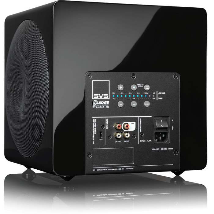 Svs 3000 Micro Active Dual Opposing 8" Inch Driver Subwoofer Svs3000