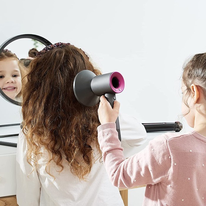 Dyson By Casdon Supersonic Styling Set - Mainan Salon, Hairdryer Anak