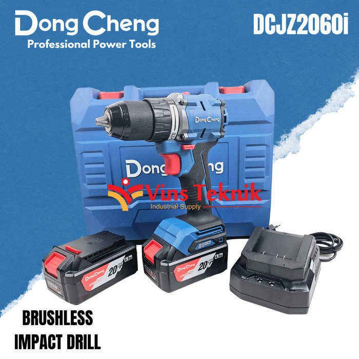 Dongcheng Dcjz2060I Dcjz2060 Mesin Bor Baterai Cordless Impact Drill