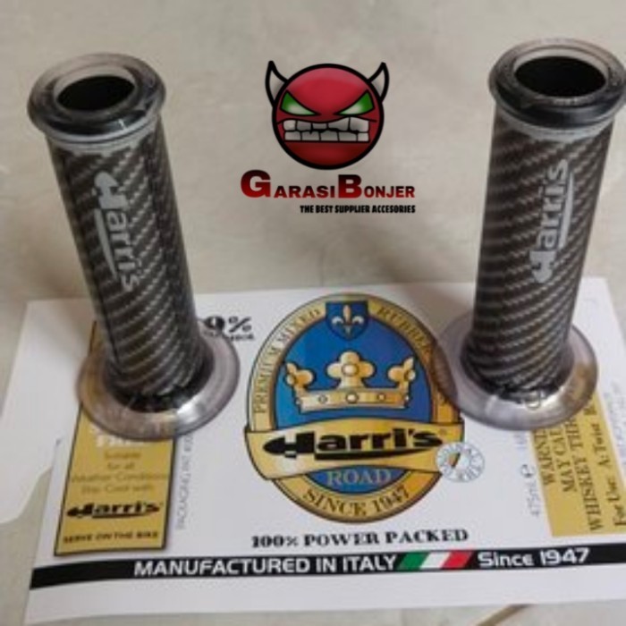 Handgrip Grip Handfat Motor Harris Carbon Nmax Universal