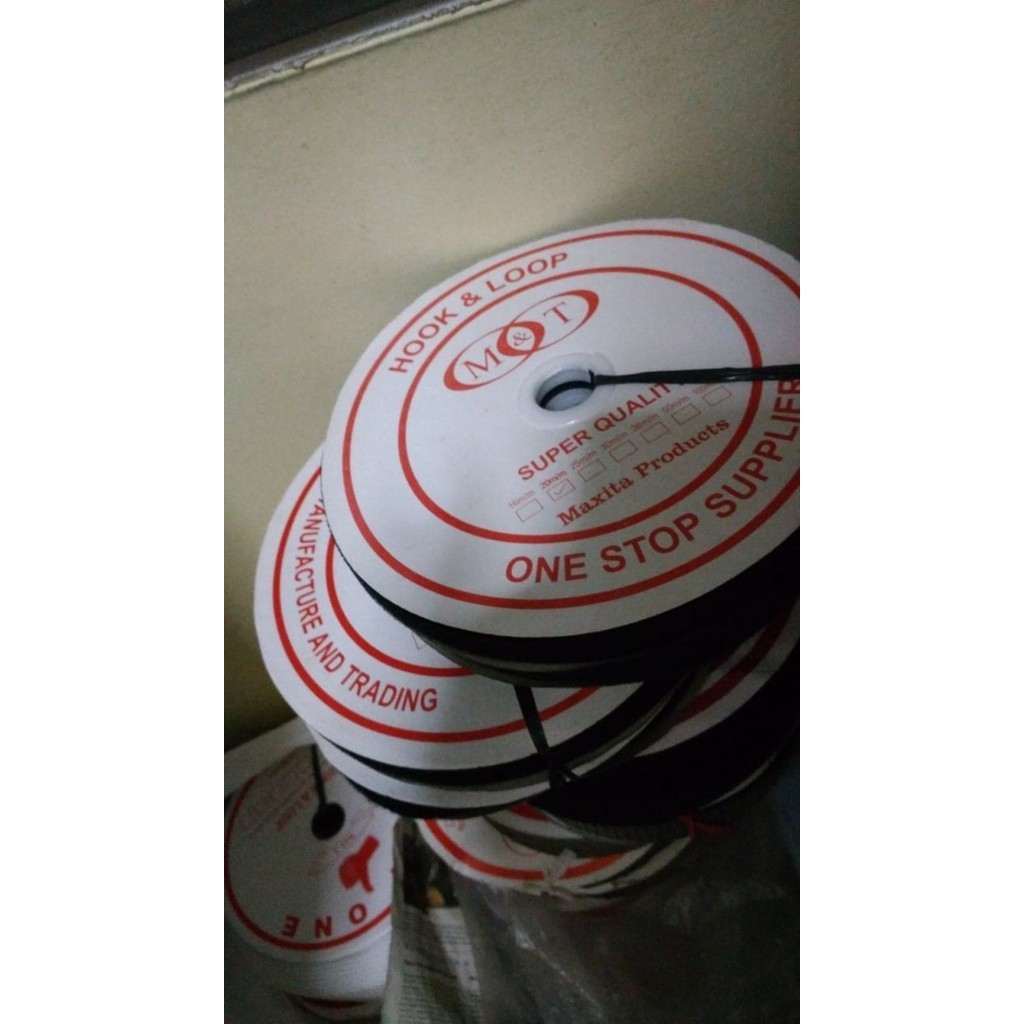 

BRG BARU Magic Tape/Velcro/Fastner Tape/Perekat 2 cm / roll