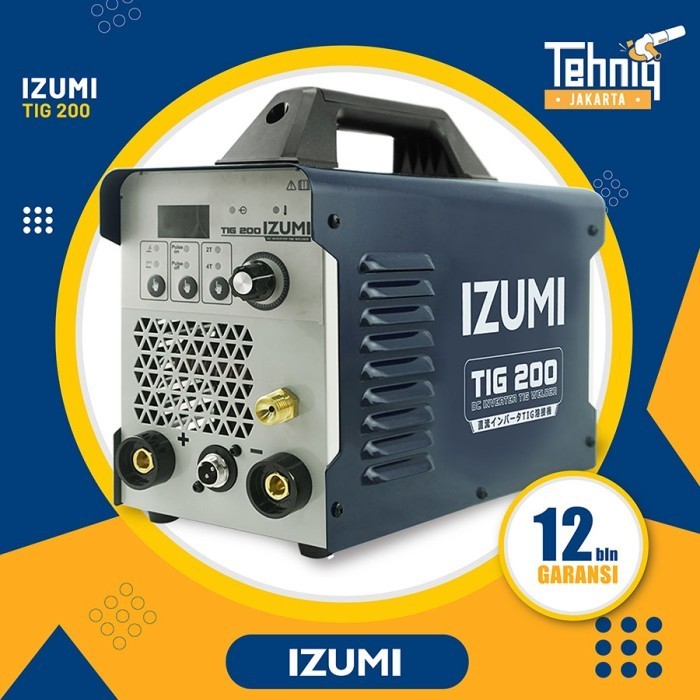 Mesin Las Stainless Izumi Tig 200A / Izumi Tig 200 Mesin Las
