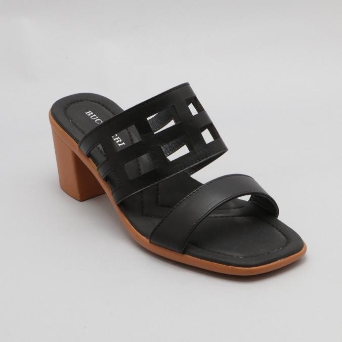 Sandal Heels Wanita Buccheri Kirsi Black