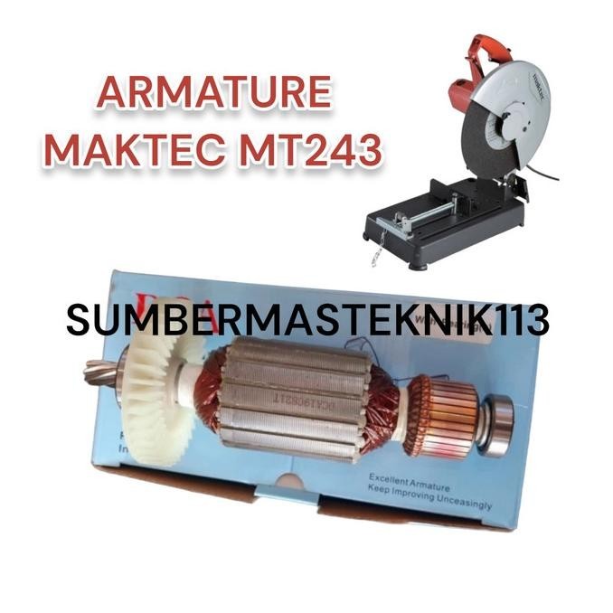 Armature Angker Maktec Mt243 Armature Mesin Cut Off Maktec Mt 243