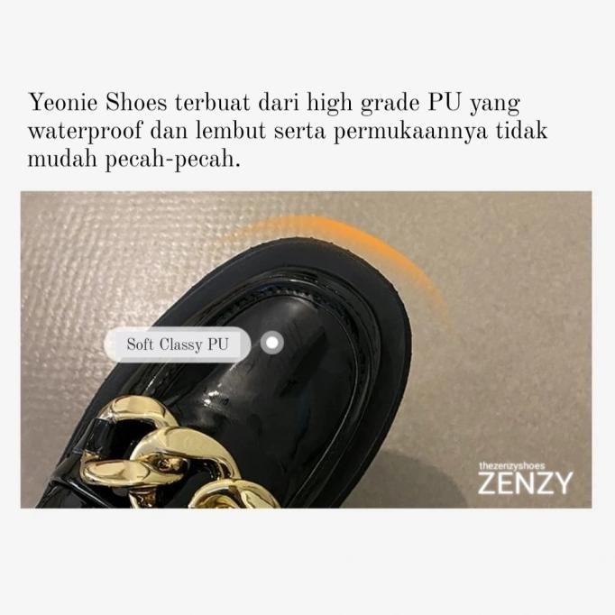 Tzs Zenzy Yeonie Shoes Korea Designed - Sepatu Loafers Wanita