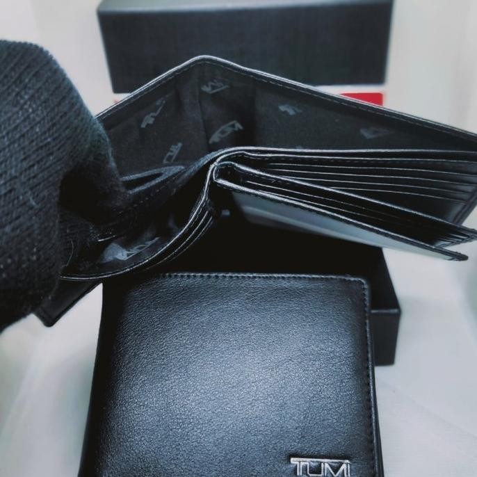 Promo|New|Terbaru Dompet Pria Kulit Asli Tumi 3137Tm.Anti Rfid Nfc Biggarin