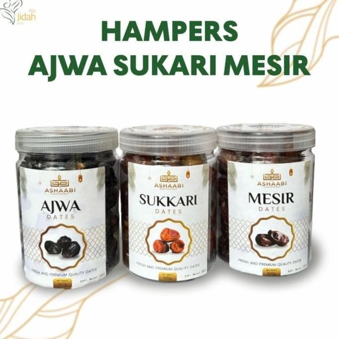 

Hampers Kurma Box 3 In 1 Hampers Lebaran Ramadhan Kurma Ajwa Mesir Shockitgow