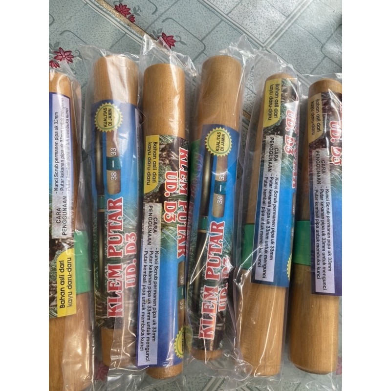 KLEM PUTAR KAYU PIPA EGREK