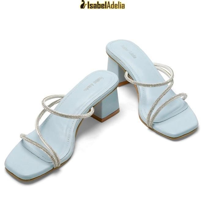 Isabel Adelia Pegasus Heels Wanita Hitam Fuschia Ivory Biru