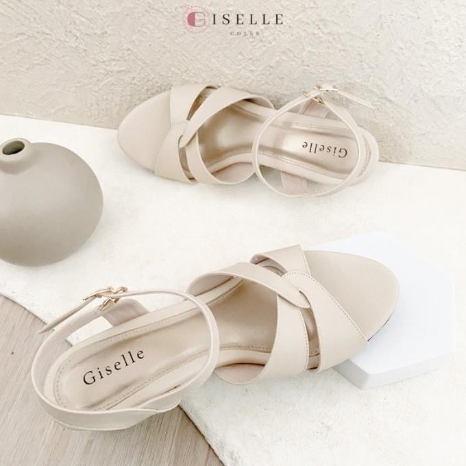 Giselle Colls - Bridget Sandal Heels Wanita 5 Cm