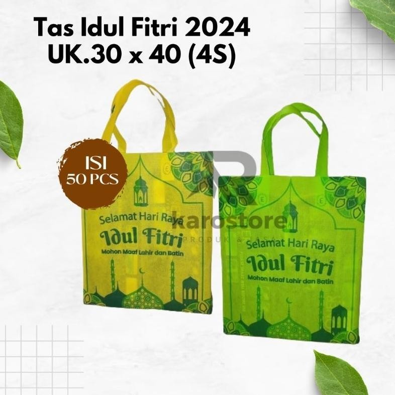 

CR - Paket Murah GOKIL [isi 50 pcs] Tas Idul Fitri 30 x 40 Lipat Samping TERLARIS