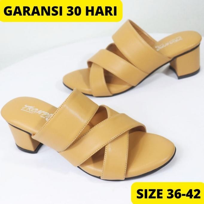 Sepatu Sandal Hak Tinggi Wanita Premium Quality Mewah Big Size Jumbo