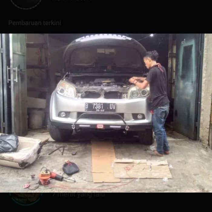 TANDUK DEPAN+TOWING BAR BELAKANG ARB TOYOTA RUSH/TERIOS 2007SAMPE2016