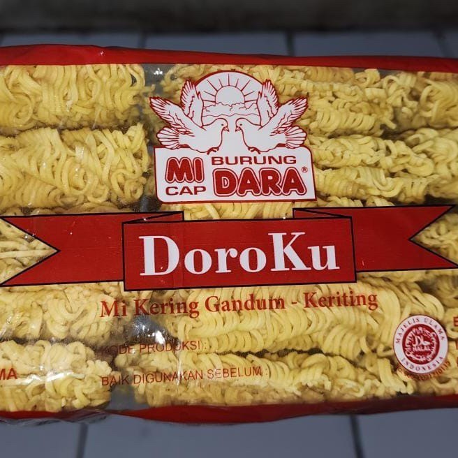 

Mie Keriting Doroku Cap Burung Dara