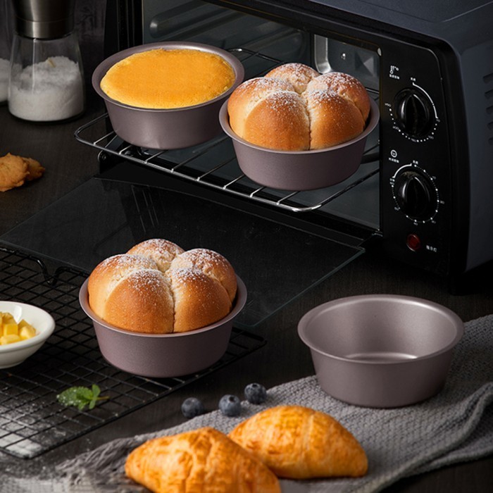 CHEFMADE LOYANG BULAT MINI 10CM ANTI LENGKET 4INCH WK9221