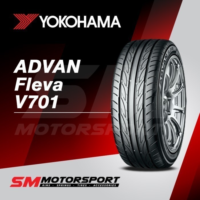 BAN MOBIL YOKOHAMA ADVAN FLEVA V701 195 45 R17 17