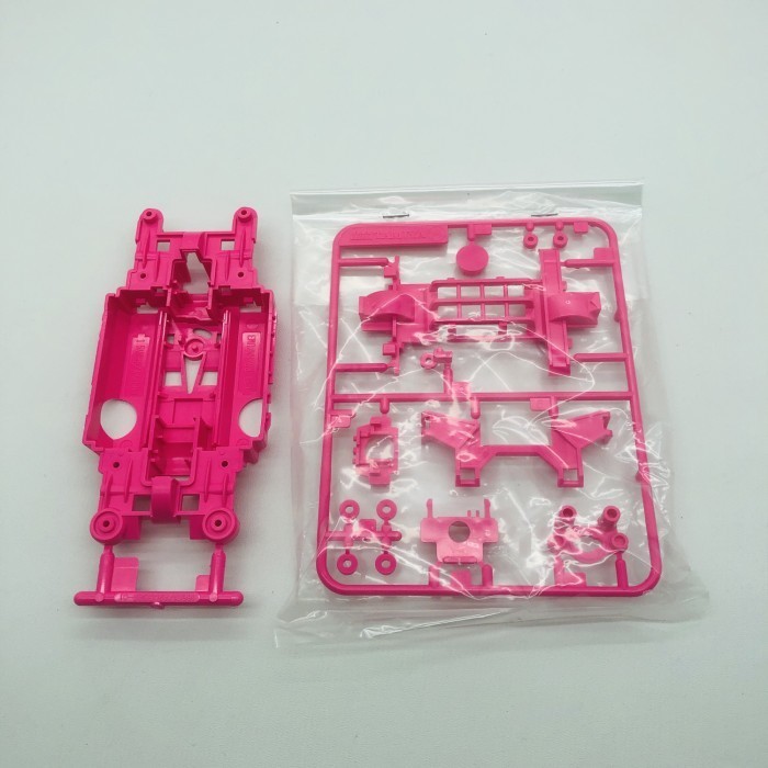 Tamiya chassis MS Pro Pink + Gearbox