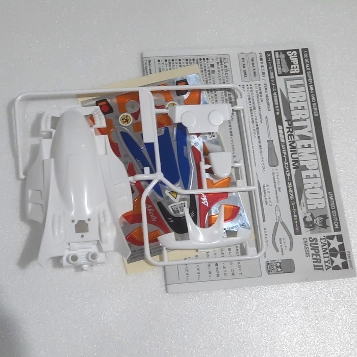 Body Liberty Emperor Premium + Decal Original Tamiya
