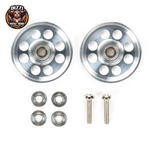 TAMIYA HG Lightweight 17mm Aluminum Ball-Race Rollers #95563
