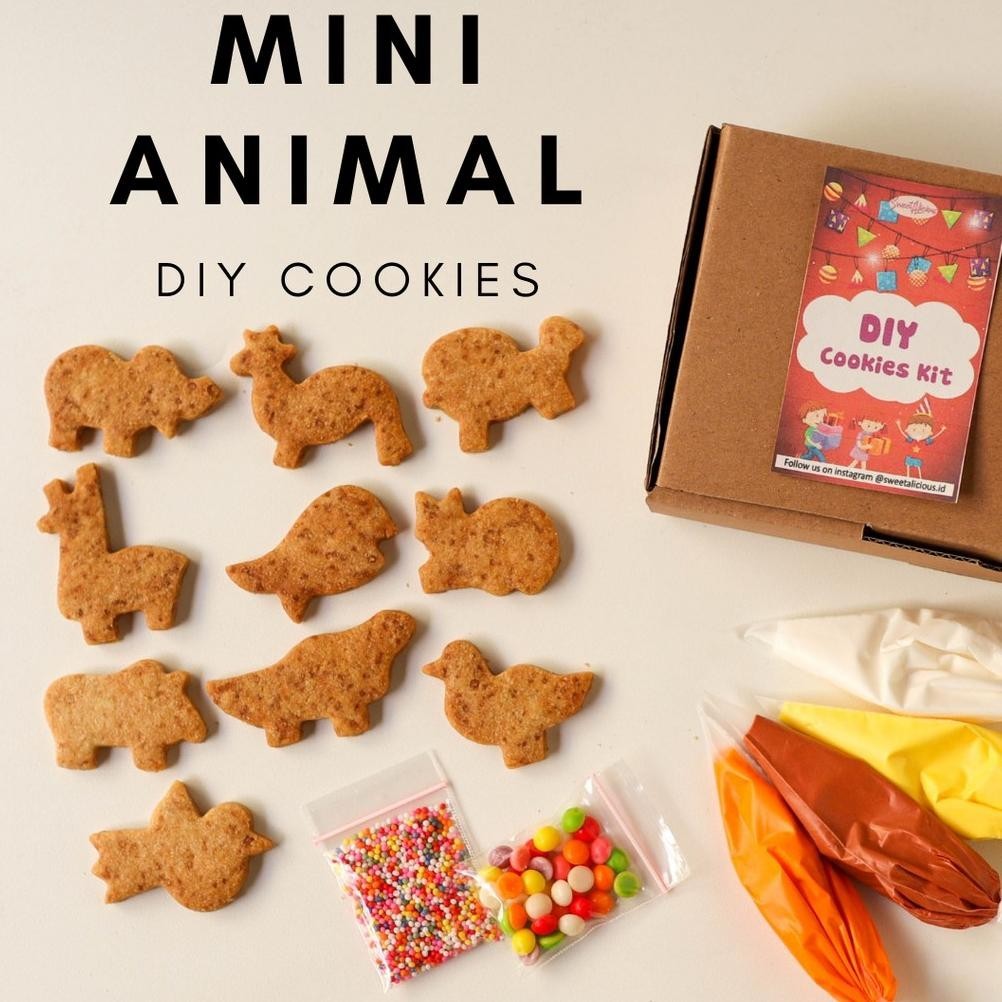 

New Sweetalicious Diy Cookies Hias Character Mini Isi 10 Paket Ekonomis Terlaris