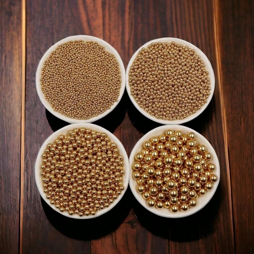 

New Sprinkle Mutiara Gold Shimmer Trimit Sprinkles Hiasan Kue Cake Tart Decoration Edible 100Gr Terlaris