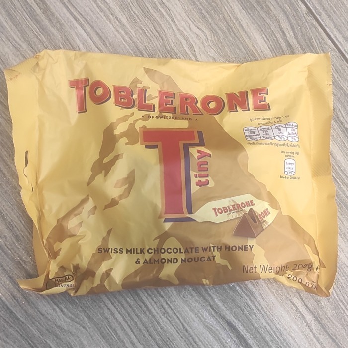 

siap kirim] TOBLERONE MINI 200 GR