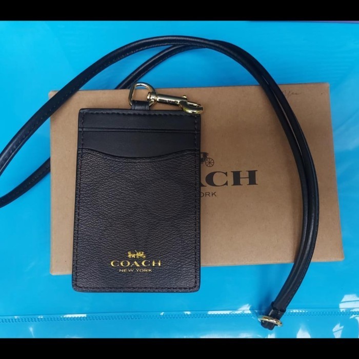 

BARANG TERLARIS Name Tag Holder Lanyard Gantungan ID Card Coffee