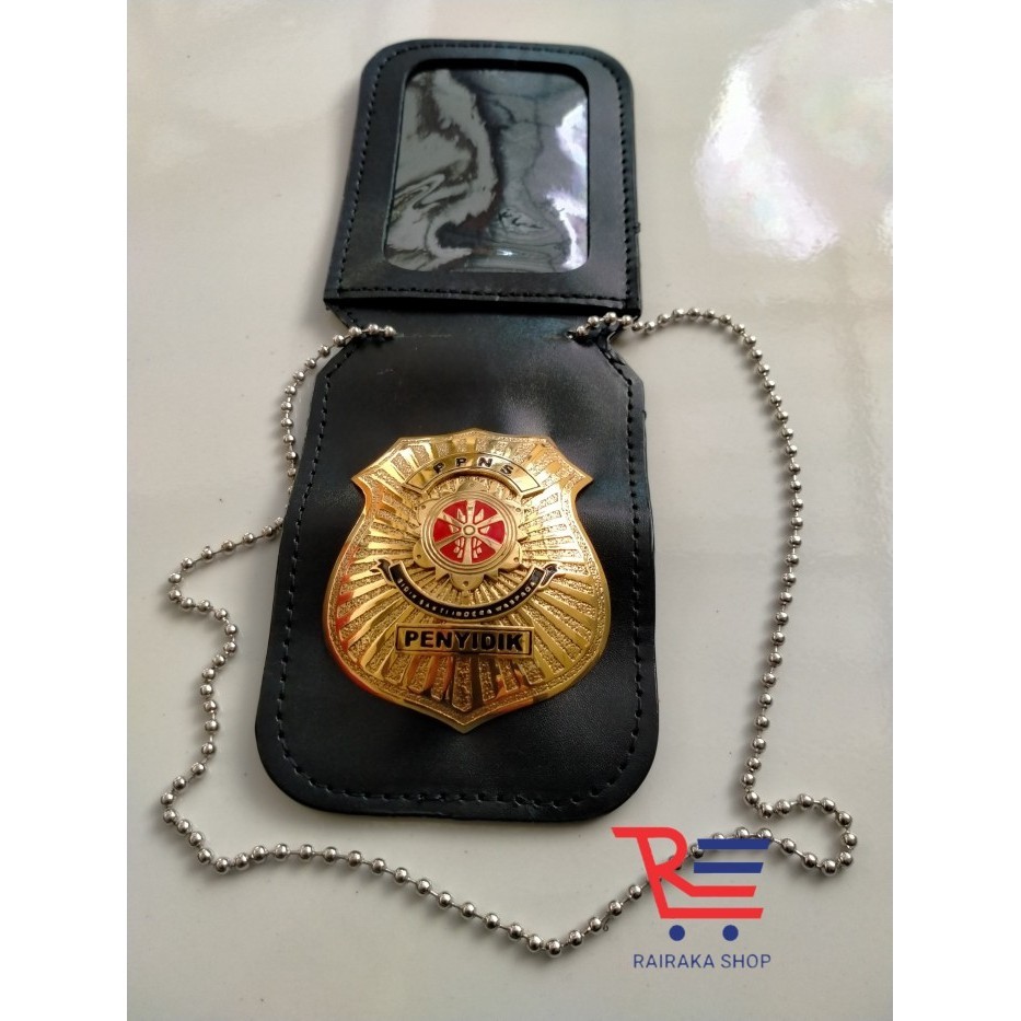 

BARANG TERLARIS Dompet Name Tag ID Card Dompet Kalung Lencana KTA Penyidik PPNS