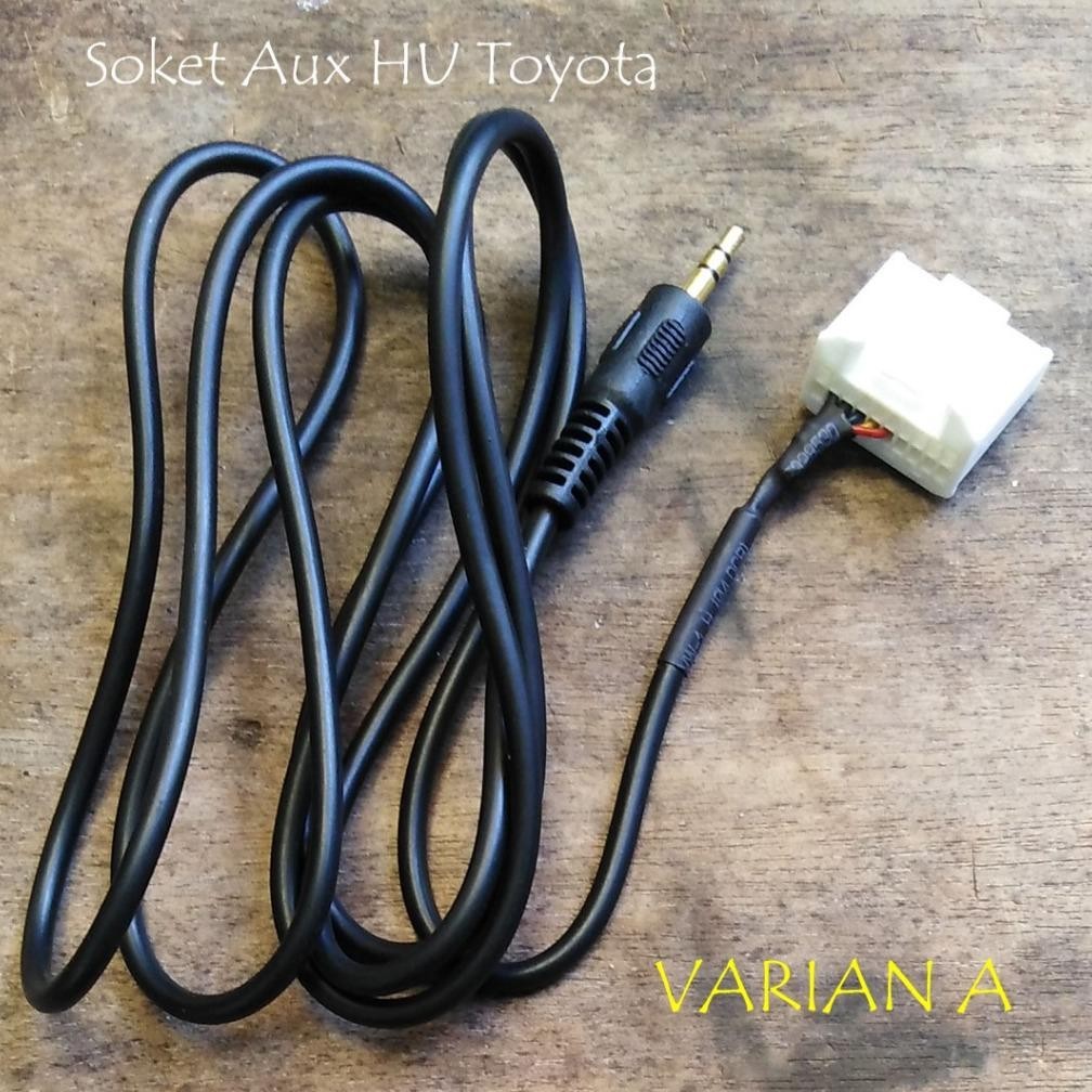 New Kabel Aux Toyota Kabel Aux Male To Soket 20 Pin Head Unit Bawaan Toyota Rush/ Daihatsu Terios 20