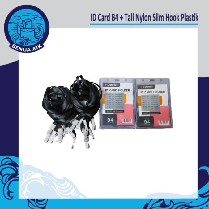 

Bundling Id Card B4 + Tali Nylon Slim Hook Plastik [Cbt-Nylk] Kualitas Premium