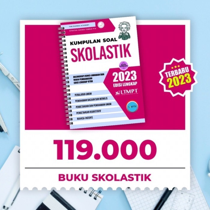

[TERBARU] Buku Kumpulan Soal SKOLASTIK UTBK 2023