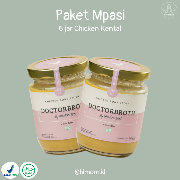 

Paket Mpasi Doctor Broth 6 jar - Kaldu Tulang