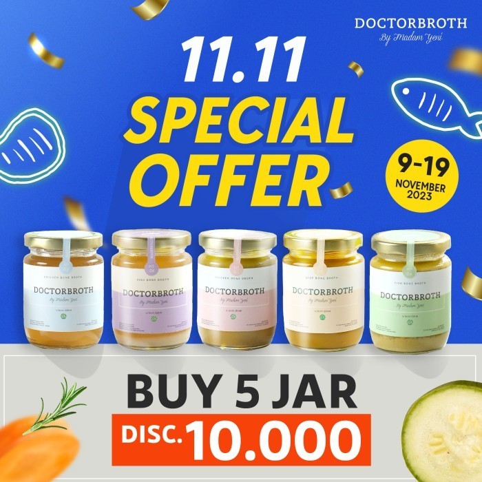 

Promo Doctor Broth 5 Jar