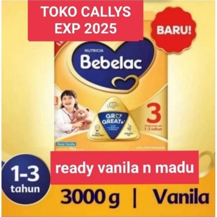 

Bebelac 3 Vanila 3000 Gr