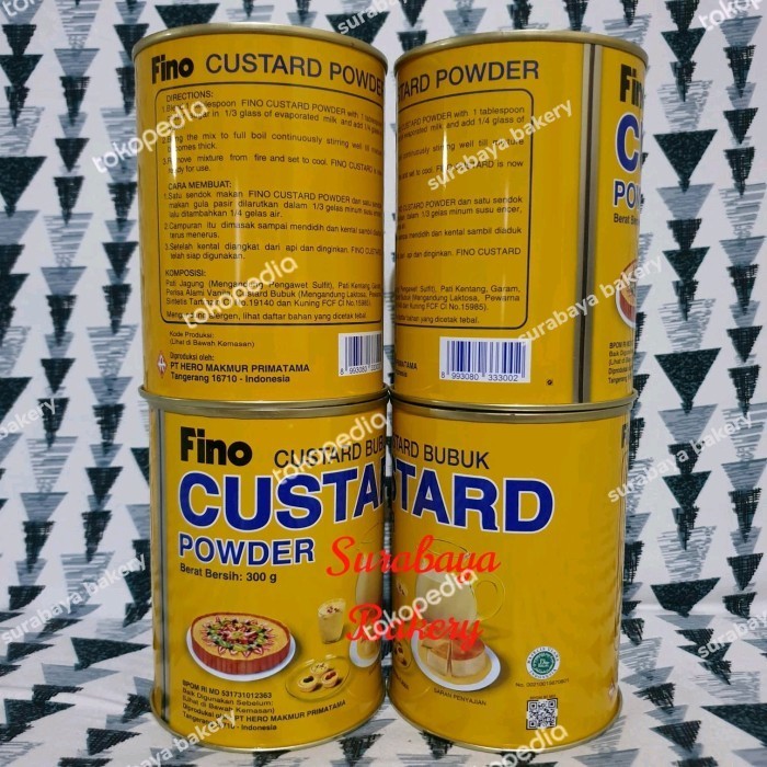 

HARGA DISKON Custard Powder / Tepung Custard Fino 300gr