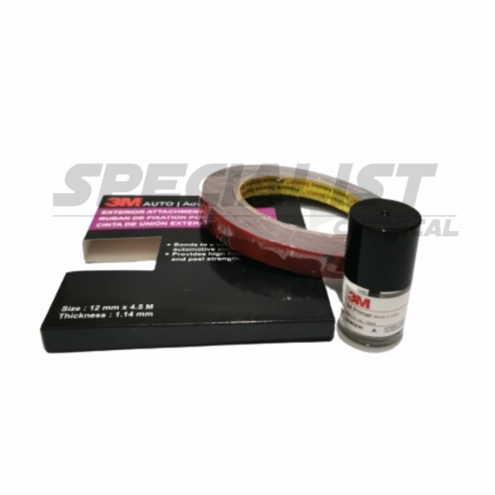 

3M DOUBLE TAPE ACRYLIC FOAM TAPE - OTOMOTIF SUPER KUAT 12MM X 4,5M HRG DISKON