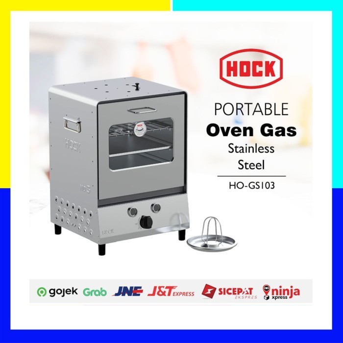 OVEN GAS PORTABLE HOCK STAINLESS STEEL HO-GS103