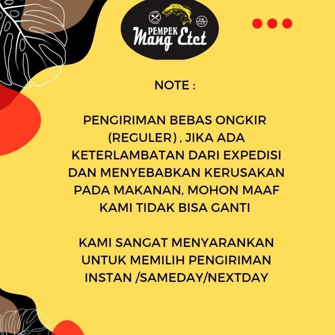 

PEMPEK PALEMBANG PAKET CAMPUR MANG ETET P83G