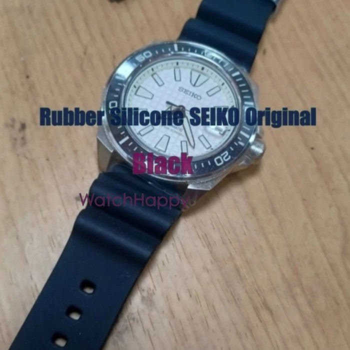Watchhappy Strap Rubber Silicone SEIKO ORIGINAL 22 mm Samurai Turtle