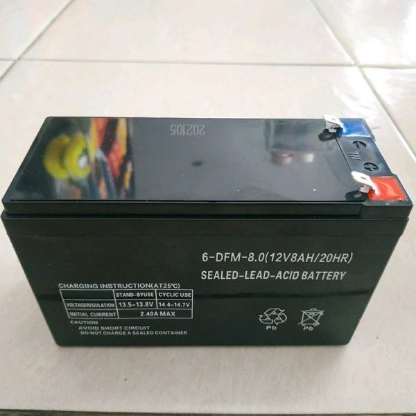 [UTBL] Aki Accu Battery Baterai Sprayer Hama Elektrik 12V 8AH 12 V 8 AH Ampere