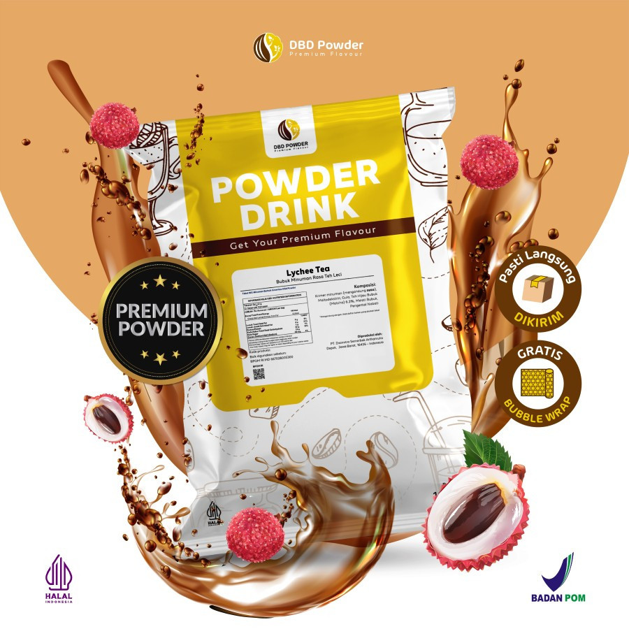 

Bubuk Numan Teh Leci - Powder Leci Tea