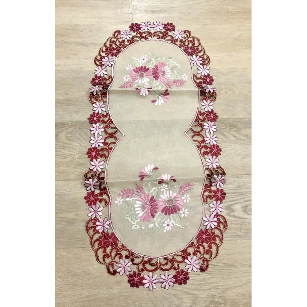 Taplak Meja Tamu Oval